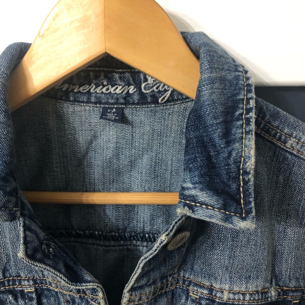 American Eagle Denim Jean jacket - Picture 2 of 6